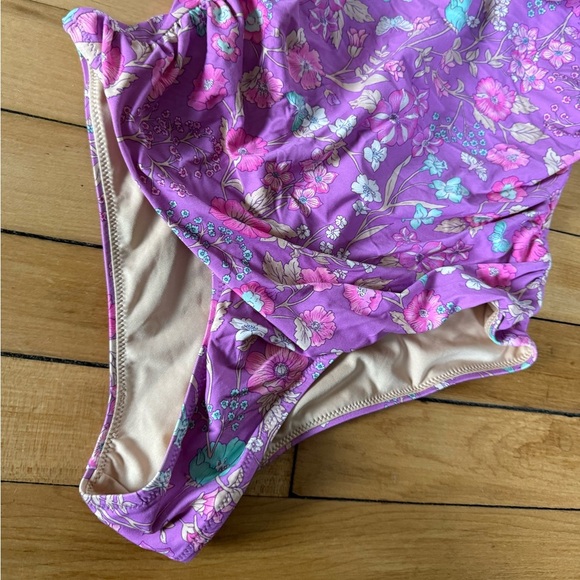 Spell & the Gypsy Collective flower child drill one piece swimsuit - Picture 5 of 11